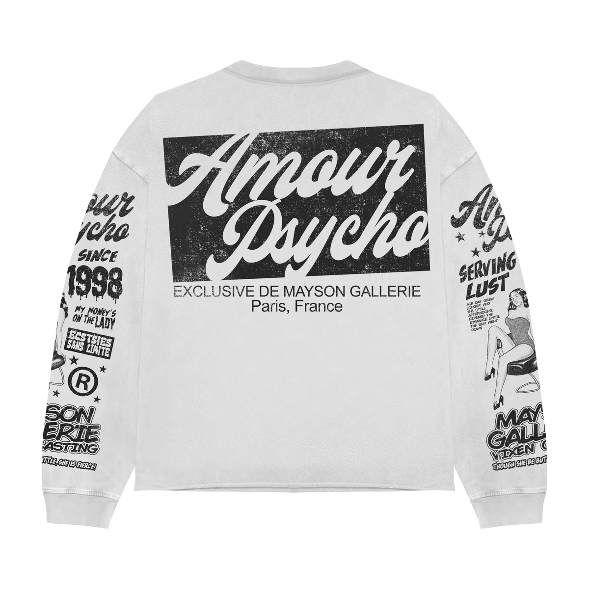 MAYSON® Amour Psycho Serving Lust Crewneck